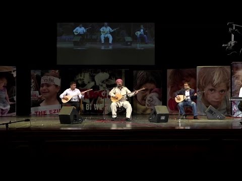 Видео: Şivan Perwer, Bako Lezgiev, Azo Tamoyan - Благотворительный концерт (Sengal)