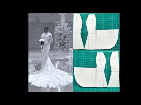 Видео: ТЕХНИКА ИЗГОТОВЛЕНИЯ ЮБКИ-РУСАЛКИ ДЛЯ СВАДЕБНОЙ ПЛАТЬЯ