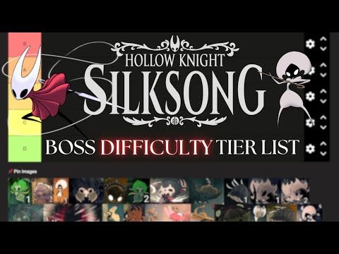 Видео: Список уровней сложности боссов Hollow Knight Silksong (первое прохождение)