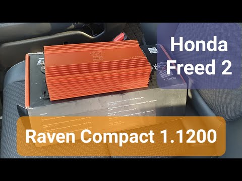 Видео: Raven Compact 1.1200 в Honda Freed 2 от "DL AUDIO"