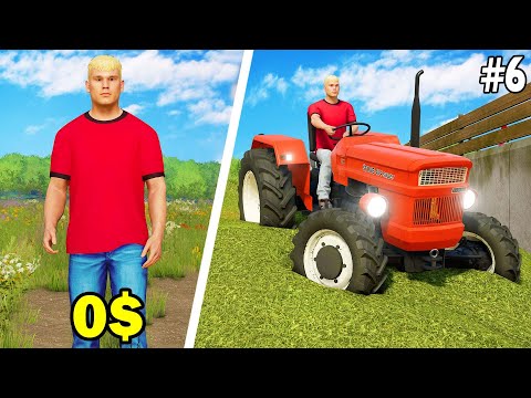 Видео: МЕГА ФЕРМА от $0 на ПЛОСКОЙ КАРТЕ 🚜 НЕ ЛИЗИНГ! 🚜 #6