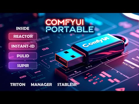 Видео: ComfyUI Portable - Настроенная сборка