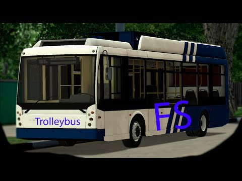 Видео: Катаемся на тролзе-5265.00 "Мегаполис" в Trolleybus fs