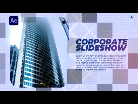 Видео: Современное КОРПОРАТИВНОЕ слайд-шоу — Учебное пособие по After Effects | ПОЛНОЕ РУКОВОДСТВО