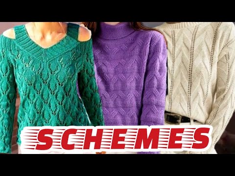 Видео: СХЕМЫ ВЯЗАНИЯ + ПОТРЯСАЮЩИЕ СВИТЕРА ДЛЯ ЖЕНЩИН. KNITTING PATTERNS + AMAZING SWEATERS FOR WOMEN.