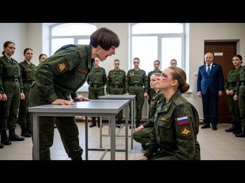 Видео: Прапорщик пнула дочь простого мужика, а он оказался Начальником Генштаба в ярости.