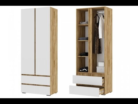 Видео: Сборка шкафа Хелен (ШК 01, 2х створчатый)