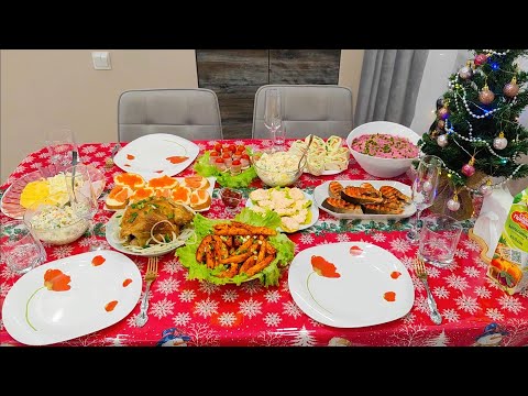 Видео: Праздничный стол на любой праздник, чем удивить гостей!?!