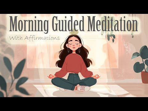 Видео: Утренняя медитация с аффирмациями для лучшего самочувствия!