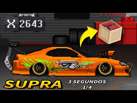 Видео: МОДИФИКАЦИЯ САМОЙ БЫСТРОЙ В МИРЕ TOYOTA SUPRA (+10 000 л.с.) // Pixel car racer // Pro league