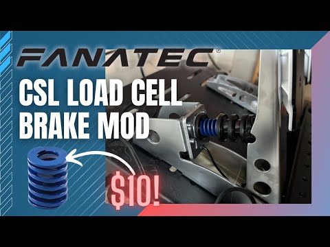 Видео: Модификация педали тормоза Fanatec CSL за 10 долларов
