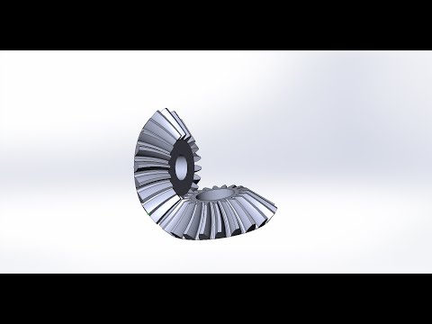 Видео: Шестерни конические с круговым зубом