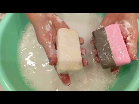 Видео: Мыление 🧼 Прилепушки🌷Мыло Весна
