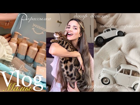 Видео: 29. ВЛОГ❤️ ДЕКОР ДЕТСКОЙ| ГОТОВИМ ПОЛЕЗНЫЙ МАРМЕЛАД 🧸 АЛЛЕРГИЯ НА КОТА у малыша | ДЕТСКАЯ КОСМЕТИКА