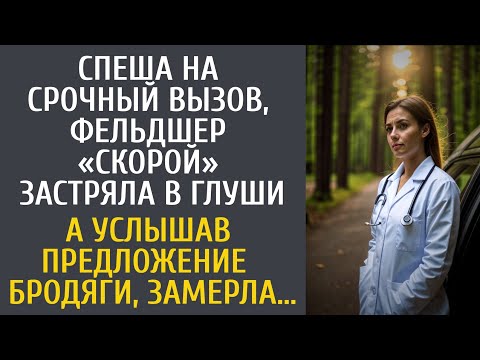 Видео: Спеша на срочный вызов, фельдшер «скорой» застряла в глуши… А услышав предложение  бродяги, замерла…