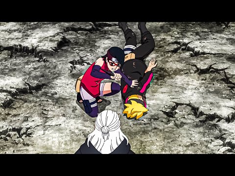 Видео: "Я Не Дам в Обиду Боруто" Сарада Ценой Жизни Защищает Боруто от Кашина Коджи / Начало Любви