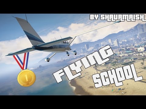 Видео: GTA V - ПРОХОЖДЕНИЕ/ГАЙД ЛЁТНОЙ ШКОЛЫ НА ЗОЛОТО [12 Gold Medal's]
