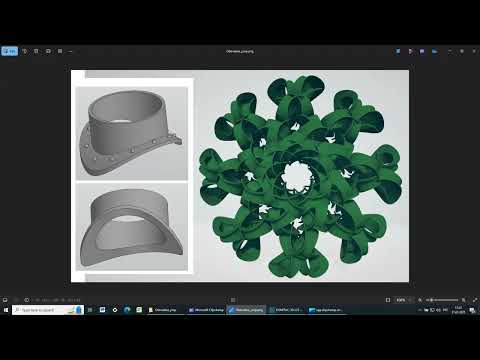 Видео: Калейдоскоп из обечайки в Компас-3D