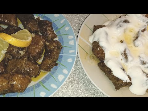 Видео: Долмадакья по Греческий, две подачи / Греческая кухня / Просто и вкусно 😋