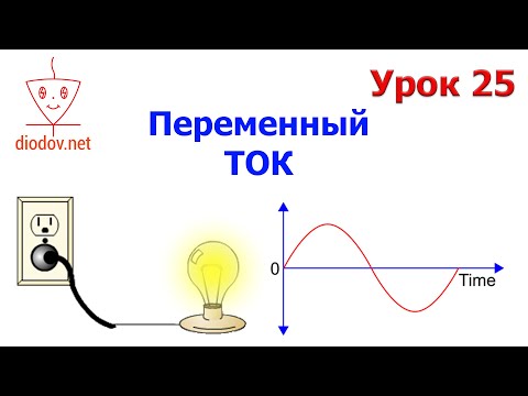 Видео: Урок 25. Что такое Переменный ТОК | Практические примеры