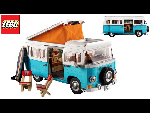Видео: ДОМ НА КОЛЁСАХ 10279 – Отличный набор ЛЕГО Creator Expert Volkswagen T2 Camper Van