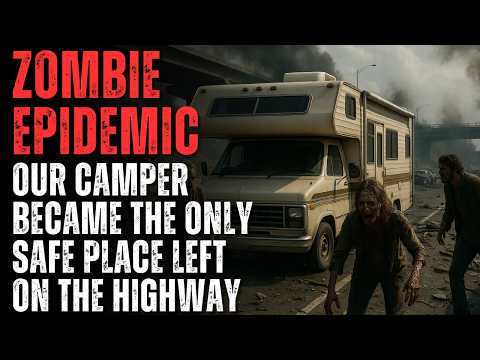 Видео: ЭПИДЕМИЯ ЗОМБИ: Наш кемпер стал единственным безопасным местом на шоссе