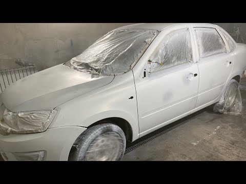 Видео: ЛАДА ГРАНТА 2013г. Красим в Круг!( рыжики, пыжики).!!!