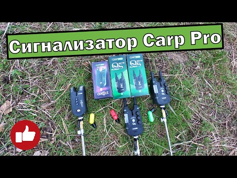 Видео: Сигнализатор Carp Pro. Сигнализатор CARP PRO Q5. Carp Pro Bite Alarm Detect.