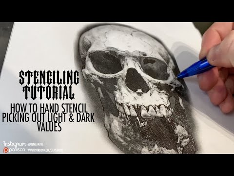 Видео: УРОКИ ПО ТАТУИРОВКЕ: СОЗДАНИЕ ИДЕАЛЬНОГО ТРАФАРЕТА И ВЫБИРАНИЕ ТЕМНЫХ И СВЕТОВЫХ ЗНАЧЕНИЙ В ВАШЕМ...