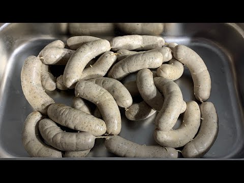 Видео: Баварские белые колбаски
