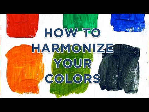 Видео: Как гармонизировать цвета