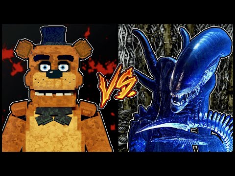 Видео: АНИМАТРОНИКИ против ЧУЖИХ фнаф Майнкрафт Чужой Чужие fnaf minecraft