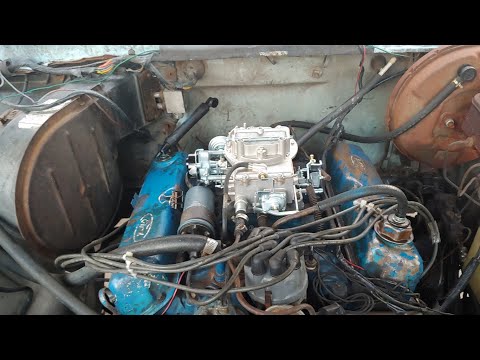 Видео: Замена карбюратора F100 1974 года