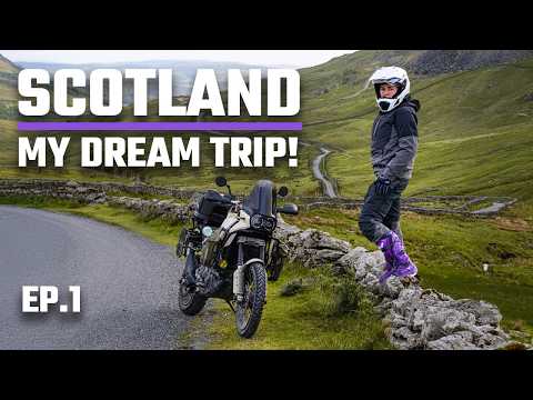 Видео: ШОТЛАНДИЯ: Начало ОДИНОЧНОГО МОТОЦИКЛОВОГО ПУТЕШЕСТВИЯ. Проезд через Озёрный край (S8-EP1)