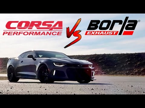Видео: BORLA ATAK против CORSA EXTREME NPP CATBACK EXHAUST — Camaro SS и ZL1