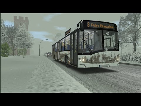 Видео: Omsi 2 Liepaja. Solaris Urbino 12 маршрут 3