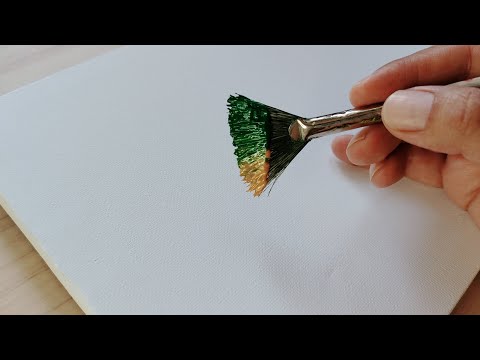 Видео: Убежище на пляже ⛱️ / Акриловая живопись для начинающих