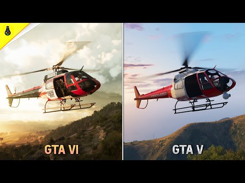 Видео: GTA 6 против GTA 5 – Сравнение деталей и физики (Часть 2)