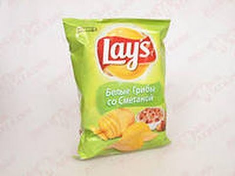 Видео: Чипсы ЛЕЙС  Белые Грибы со Сметаной - Обзор