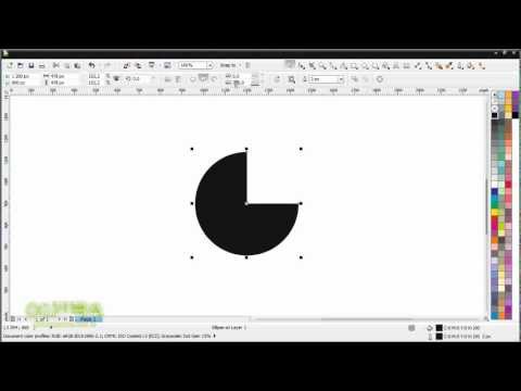 Видео: Круг в CorelDRAW. Дополнительные возможности