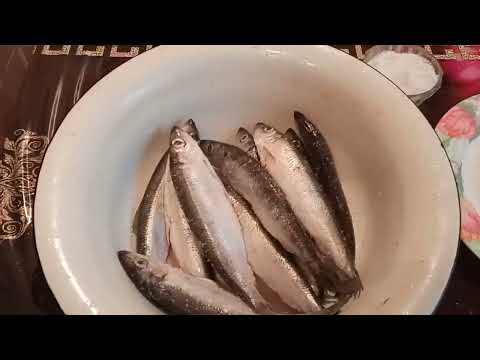 Видео: Жареная Салака с икрой 