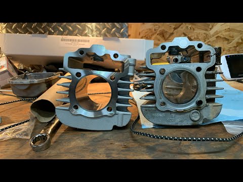 Видео: Установка HONDA CRF 110 132cc TB Big Booster (13-18)