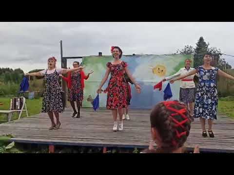 Видео: "Белый лебедь летал". День урожая. пос. Новый путь. 2021г.