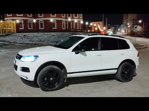 Видео: Тачка зверь !!!! Touareg 3.0 дизель 245 л.с. - первое впечатление после покупки.