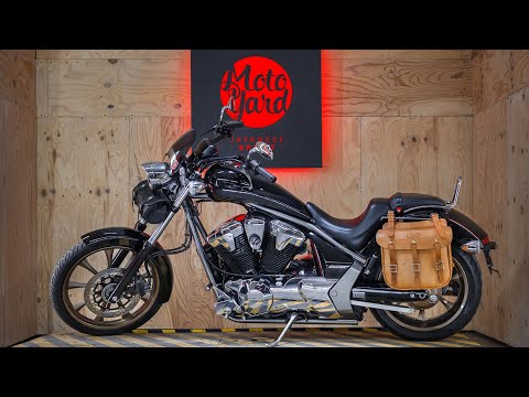 Видео: Honda VT1300CX Fury ABS Состояние мотоцикла. Пробег 8480 км