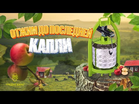 Видео: Домкратный пресс для отжима сока: обзор и тест | Заготовка сока на зиму