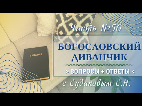 Видео: Богословский диванчик с Судаковым С. Н.