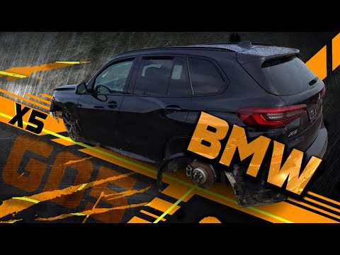Видео: BMW X5(G05) - restoration after serious damage! BMW X5 – восстановление после серьезных повреждений!