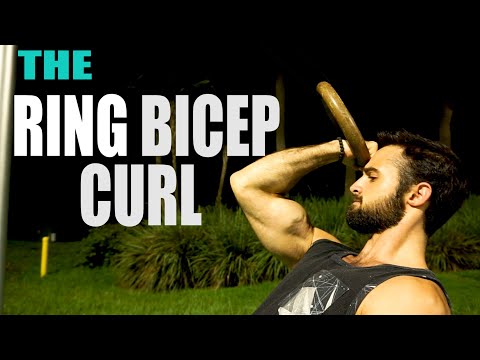 Видео: Нарастите БОЛЬШИЕ бицепсы с помощью гимнастических колец | Как делать сгибание бицепса на кольцах