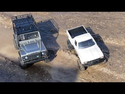 Видео: Сравнительный тест WPL C24 and MN-99s